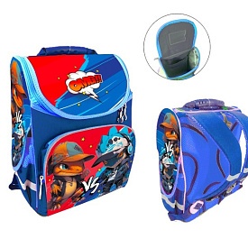 Ранець-короб ортопедичний, Герої 34*26*15см, Space, Д - 1 - smarttoys.com.ua