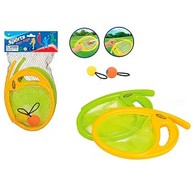 Пастка MR 1363 2шт, 28,5-17,5 см, м'яч на резинці 2 шт., сітка, 18-33,5-4 см. - 1 - smarttoys.com.ua