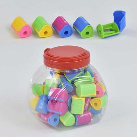 Точилка для карандашей 0609 (2880) 4 вида /ЦЕНА ЗА 1ШТ - 1 - smarttoys.com.ua