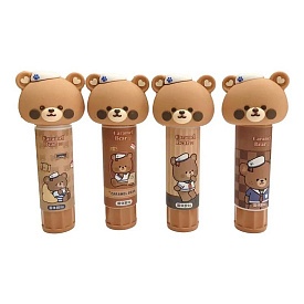 Клей-олівець, дитячий, 9гр, Ведмедик, Імп - 1 - smarttoys.com.ua