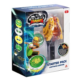Дзиґа Infinity Nado VI серія Starter Pack Lighting Leopard Сліпучий Леопард - 1 - smarttoys.com.ua