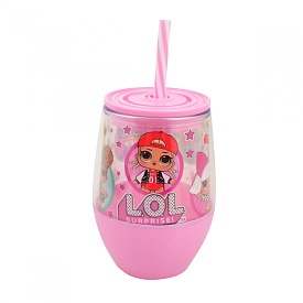 Тамблер YES "Sweety", 300мл., з трубочкою - 1 - smarttoys.com.ua