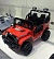Джип M 6270EBLR-3(24V) 2,4G радіок, 1*24V8AH, 2*45W, MP3, USB,TF,BT,EVA,шкіра,музика,світло,червоний - 1 - smarttoys.com.ua