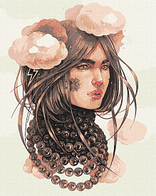 Набір для розпису по номерах. "Хмарливі думки" 40х50см - 1 - smarttoys.com.ua