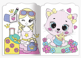 Розмальовка. Магічні розмальовки. Дівчатка 15164018У - 4 - smarttoys.com.ua