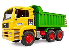 Машинка іграшкова. Самоскид MAN TGA лімітована серія "50 років Bruder" - 1 - smarttoys.com.ua