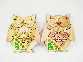 Шнурівка "Сова" - 1 - smarttoys.com.ua