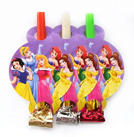 Язичок-гудок "Принцеси" набір 6 шт - 1 - smarttoys.com.ua