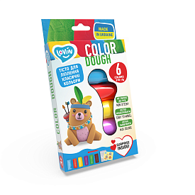 6 кольорів TM Lovin Набір для ліплення з тістом, 210 г - 1 - smarttoys.com.ua