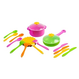 Набір посуду столовий "Ромашка" 20 ел. - 1 - smarttoys.com.ua