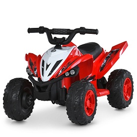 Квадроцикл M 6279EBR-3 2,4G радіок.,2мотори*35W,1акум*12V4,5AH,EVA,USB, TF, BT,муз.,свiтло, червоний - 1 - smarttoys.com.ua