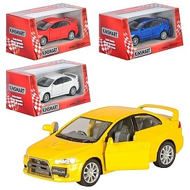 Машинка іграшкова KT5329W "2008 Mitsubishi Lancer Evolution X" - 1 - smarttoys.com.ua
