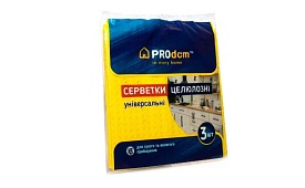 Серветки целюлозні 3 шт ТМ Продом - 1 - smarttoys.com.ua