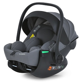 Автокрісло El Camino i-FLOW ME 1198 Gray дит.,i-SIZE R129,зріст дит.40-87см,рег.підгол.,4полож,сірий - 1 - smarttoys.com.ua