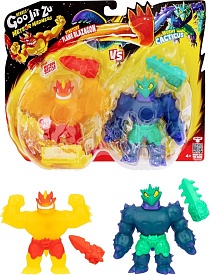 Фігурки, що розтягуються Флейм Блейзагон та Кактікус (Метеор Меднес). ТМ "GooJitZu" - 1 - smarttoys.com.ua