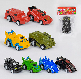 Машинка 399-355 (1800/2) 8 видів, інерція, 1шт у пакеті - 1 - smarttoys.com.ua