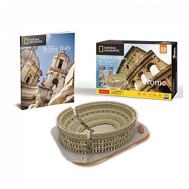 Тривимірна головоломка-конструктор CubicFun National Geographic "Колізей", арт. DS0976h - 1 - smarttoys.com.ua
