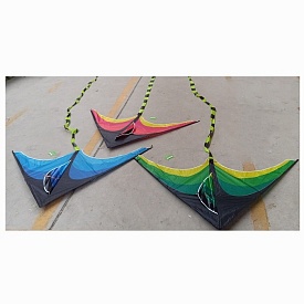 Повітряний змій MR 1503 ширина 160 см., довжина 80 см., хвіст 400 см., 3 кольори, кул., 9-112-1,5 см - 1 - smarttoys.com.ua