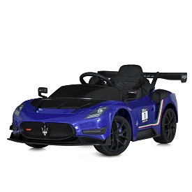 Машина M 5105EBLR-4 радіок.2,4G,4мот.(2х25W,2х35W),1акум.12V7AH,MP3,BT,USB,EVA,TF,муз.,світло,синій - 1 - smarttoys.com.ua