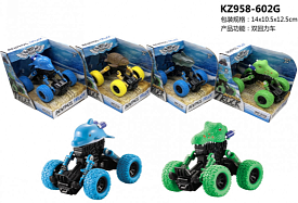 Іграшка інерційна №KZ958-602G позашляховик голова тварини. 4 види (14 * 10,5 * 12,5) см - 1 - smarttoys.com.ua