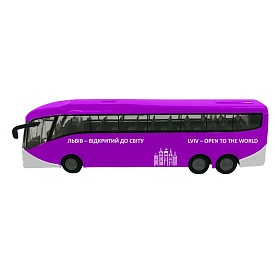 Модель - АВТОБУС ЛЬВІВ (світло, звук) - 1 - smarttoys.com.ua