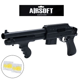 Автомат 0681 53см, пластикові кулі, у пакеті, 21-64-5см - 1 - smarttoys.com.ua