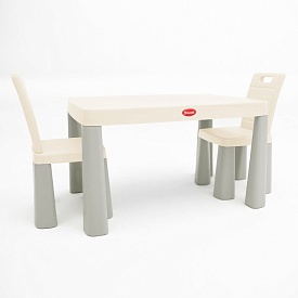 DOLONI Cтіл та 2 стільця -табурета - 1 - smarttoys.com.ua