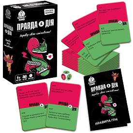 Гра настільна Vladi Toys розважальна. Правда або дія VT5903-02 (укр) - 1 - smarttoys.com.ua