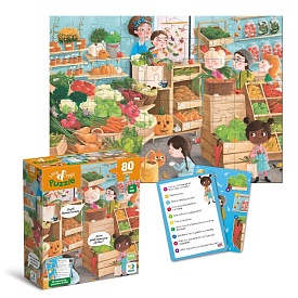 Пазл. Шукай та знаходь Дарунки осені, 80 елементів - 1 - smarttoys.com.ua