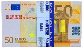 Сувенірні гроші "50 євро" - 1 - smarttoys.com.ua