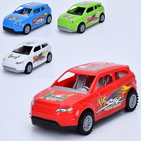 Машина 8821A інерція, 20см, 4 кольори, у пакеті, 23-17-8см - 1 - smarttoys.com.ua