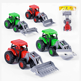 Трактор 850-2 (720/2) 4 види, інерція, у пакеті - 1 - smarttoys.com.ua
