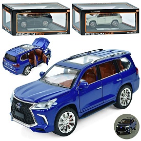 Джип AP-1838 АвтоСвіт,1:24, мет., інерц.,відчин. двері/капот/багажник,гум. колеса,3кольори,муз.,світ - 1 - smarttoys.com.ua