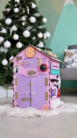 Бізібудинок  55х30х30 см рожевий - 13 - smarttoys.com.ua