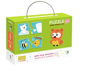 300117 Пазл Звірята та їх Домівки - 1 - smarttoys.com.ua