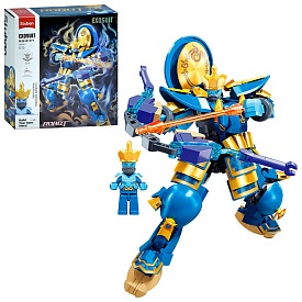 Конструктор SLUBAN M38-B1371 робот-воїн, 18,2см, фігурка, 269дет, в кор-ці, 22-24-6,5см - 1 - smarttoys.com.ua