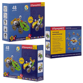 Конструктор OTAMANKO гнучкий ГРАЙКО-ЗБИРАЙКО, 48 деталей - 1 - smarttoys.com.ua
