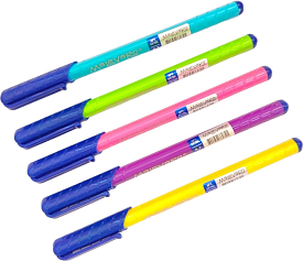 Ручка масляна CHAIN . 0,7 мм. синя MALEVARO/12/ - 1 - smarttoys.com.ua