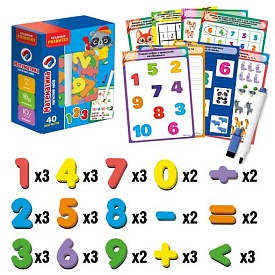 Магнітний набір "Математика з маркером" VT5411-16 (укр) - 1 - smarttoys.com.ua