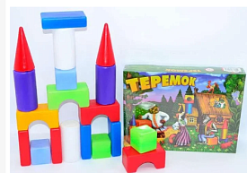 Теремок  "малий" коробка 19 дет - 1 - smarttoys.com.ua