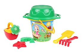 Іграшка "Набір пісочний Л ТехноК" арт. 1455 - 1 - smarttoys.com.ua