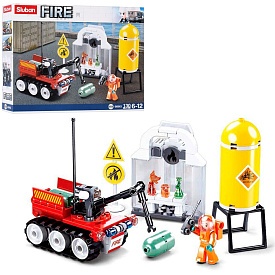 Конструктор SLUBAN M38-B0963 "Fire": Пожежна дриль, 130 дет. - 1 - smarttoys.com.ua