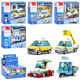 Конструктор SLUBAN M38-B1260 міська серія, транспорт, від 94дет,4 види, кор., 8шт.в диспл.,30-15-25 - 1 - smarttoys.com.ua