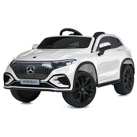 Машина M 6161EBLR-1 радіокер.2,4G,2 мотори 45W,1акум.12V10AH,USB,MP3,EVA,BLUETOOTH,муз.,світло,білий - 1 - smarttoys.com.ua