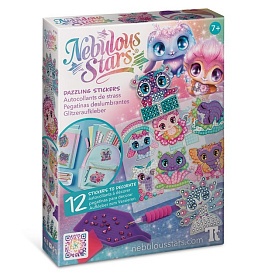 Набір для створення стикерів з алмазною мозаїкою NEBULOUS STARS – КОСМІЧНІ УЛЮБЛЕНЦІ - 1 - smarttoys.com.ua
