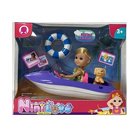 Лялька 55875 човен, собачка, кор., 22,5-18,5-9,5 см. - 1 - smarttoys.com.ua