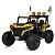 Джип M 6019EBLR-6 радіок.2,4G,2*12V12AH,4*45W,MP3,USB,TF,BLUETOOTH,EVA,APP,шкіра,муз.,світло,жовтий - 1 - smarttoys.com.ua