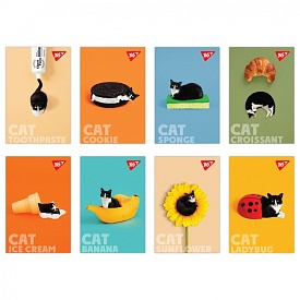 Блокнот YES А7/48 кл клей Catstyle - 1 - smarttoys.com.ua