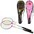 Бадмінтон залізний MS 0754-1 ракетки 2 шт., волан, веселка, 2 кольори, чохол, 67-21-3 см. - 1 - smarttoys.com.ua