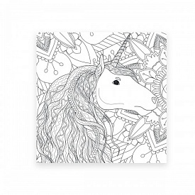 Розмальовка SANTI антистрес "Міфічні єдинороги", 20 стор. - 1 - smarttoys.com.ua